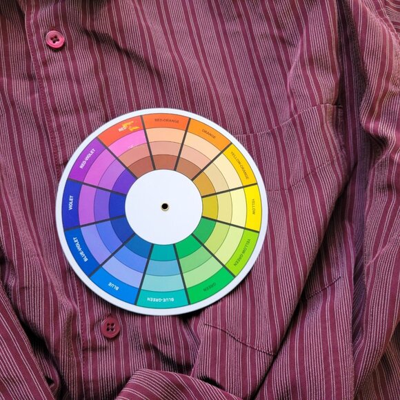 George Mens Shirt 2XL Long Sleeve Burgundy Stripe Lightweight Polyester STR74E - Picture 10 of 10